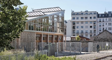 La Ferme du Rail, agriculture urbaine sur la Petite Ceinture (Paris 19e) _ Photographie Myr Muratet